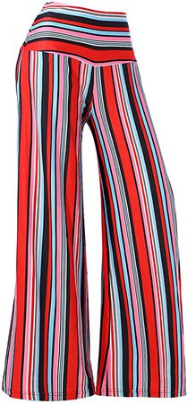 Amazon.com: Arolina Women's Stretchy Wide Leg Palazzo Lounge Pants (XXX-Large, Stripe) : Clothing, Shoes & Jewelry
