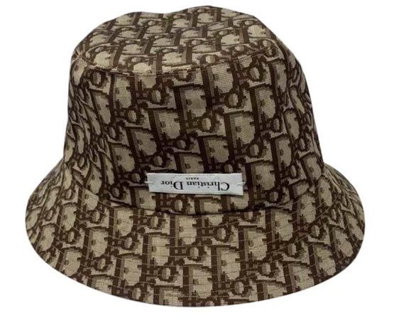 Dior bucket hat brown
