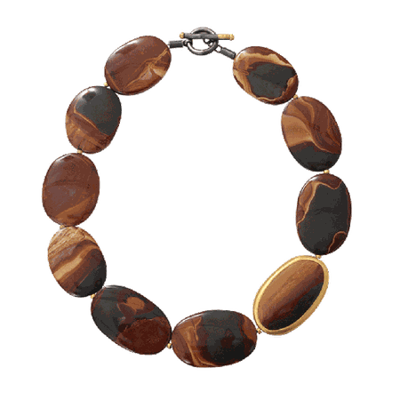 Tiger Eye Agate Necklace | Marissa Collections