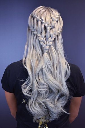 White Hair (Khaleesi Style)