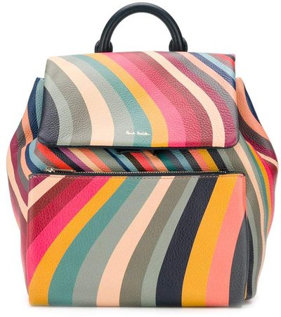 Spring Swirl print backpack