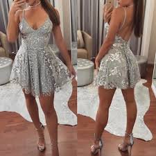 short sparkly short silver dresses - Google Search