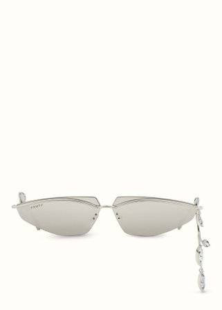 Fenty | Side-eye Sunglasses Silver