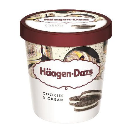 Haagen-Dazs Cookies and Cream Ice Cream