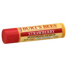 burt's bee strawberry lip balm