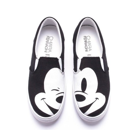 mickey slip on shoes