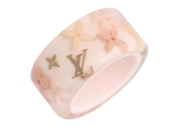 Louis Vuitton Pink Inclusion Ring