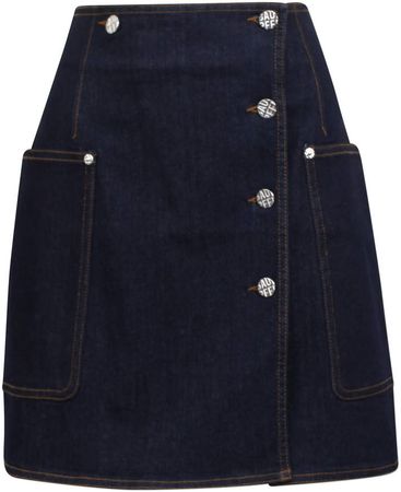 Sandy Denim Mini Skirt