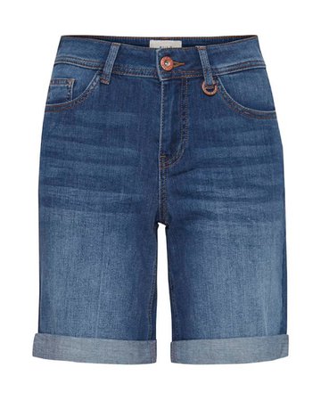 Blue Jean Bermuda Shorts