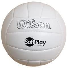 Amazon.com : Wilson Soft Play Volleyball (EA) : Sports & Outdoors