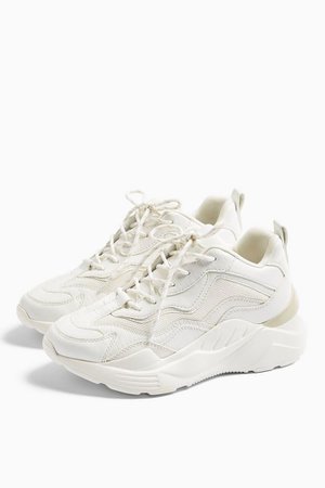 CANCUN White Chunky Sneakers | Topshop