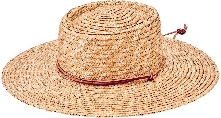 San Diego Hat Straw Hat with Leather Cord