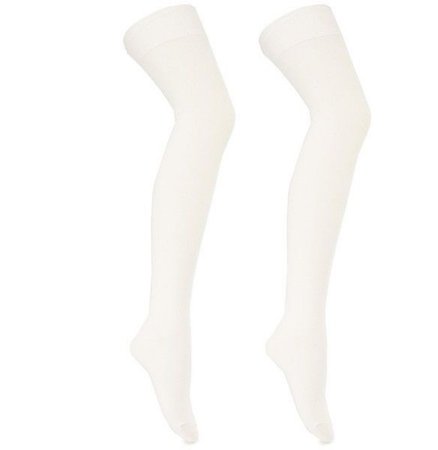 white long socks