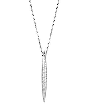 JOHN HARDY Sterling Silver Classic Chain Spear Pendant Necklace, 40" | Bloomingdale's