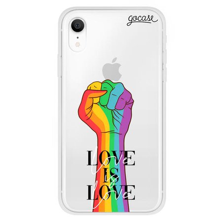 Love is love Phone Case - Soft Flexible (Classic) - iPhone XR - Gocase