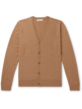 Givenchy Brown Cashmere Men’s Cardigan