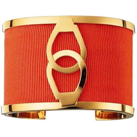 orange cuff bracelet