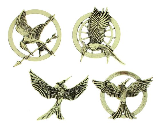 Hunger Games Mocking Jay Pin Set