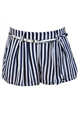 Navy and White Stripe Shorts, Nautical Stripe Shorts, Cute Shorts, Cute Summer Shorts, Cute Vacation Shorts, Navy and White Shorts, Pinstripe Shorts Lily Boutique