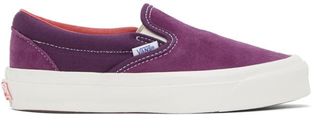 Purple OG Classic Slip-On LX Sneakers