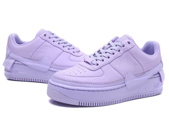 lilac Nike air forces
