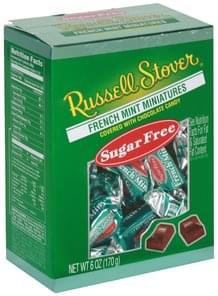 Russell Stover Chocolate Marshmallow Snowman - 1 oz, Nutrition Information | Innit