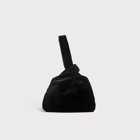 Taylor Black Velvet Clutch Bag | Handbags | L.K.Bennett