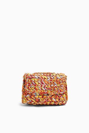 FIJI Straw Weave Cross Body Bag | Topshop