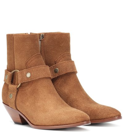 West Harness suede ankle boots