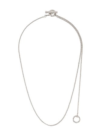 Acne Studios Pendant Chain Necklace - Farfetch