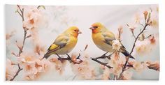 Yellow birds Spring ART