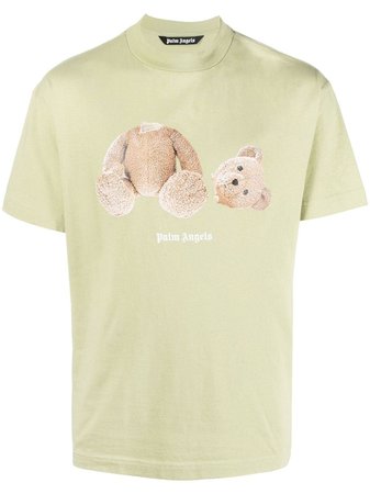 Palm Angels Teddy Bear Cotton T-Shirt - Farfetch