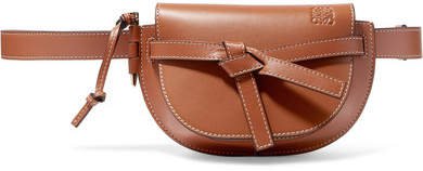 Gate Mini Leather Belt Bag - Tan