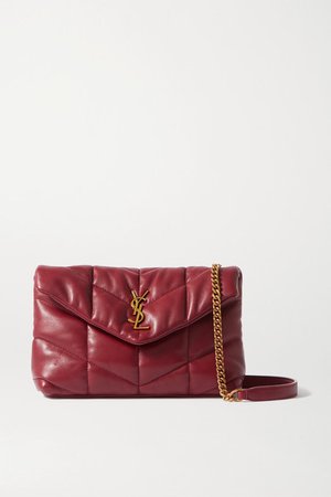 Loulou Toy Quilted Leather Shoulder Bag - Red