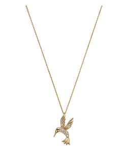 Bloomingdale's Diamond Hummingbird Pendant Necklace