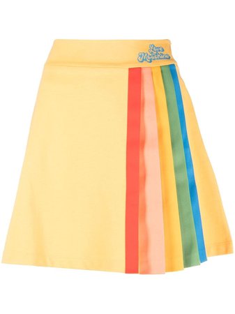 Love Moschino Pleated Mini Skirt - Farfetch