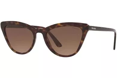 Prada Acetate Cat-Eye Sunglasses, Brown, Women's