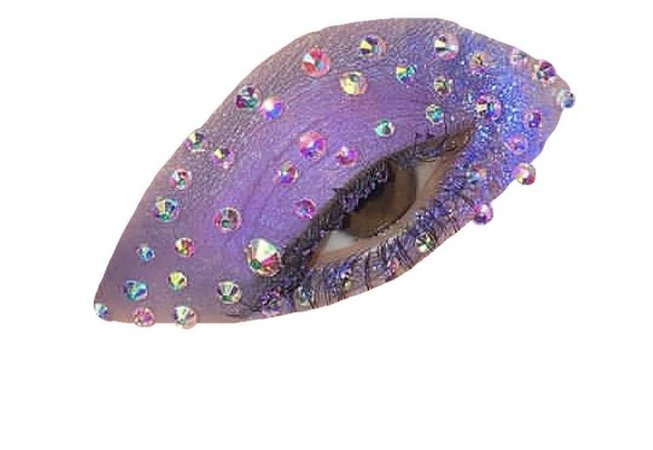 Purple Bedazzled Eyeshadow