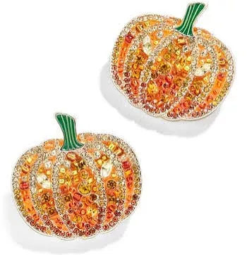 BaubleBar Pumpkin Stud Earrings in Orange at Nordstrom | Google Shopping