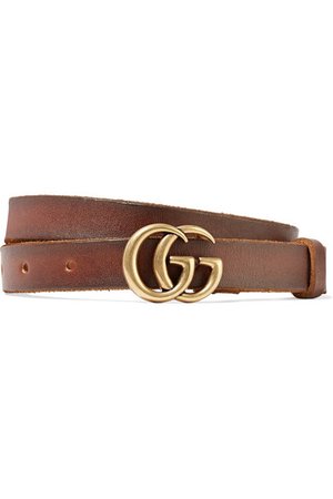 Gucci | Leather belt | NET-A-PORTER.COM