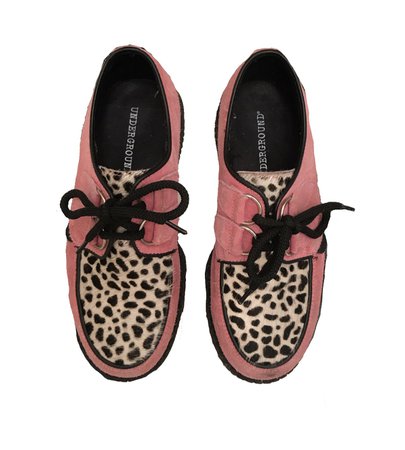blush pink and leopard creepers