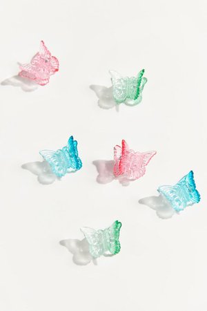 Butterfly Clip Set | Urban Outfitters