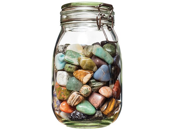 rock collection jar - Google Search