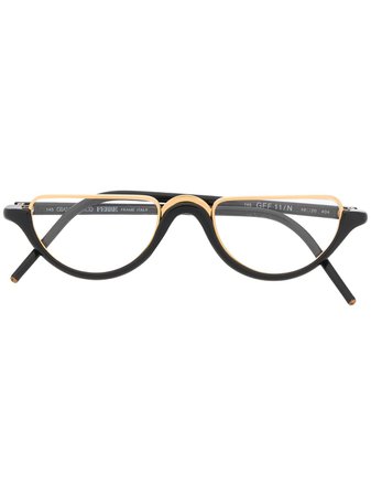 Gianfranco Ferré Pre-Owned 1990s half-moon Glasses - Farfetch