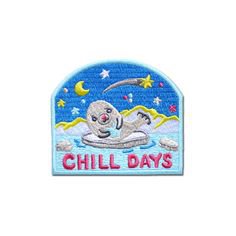 Chill Days Patch ($9.17) ❤ liked on Polyvore featuring accessories