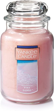Amazon.com: Yankee Candle Large Jar Candle Pink Sands : Home & Kitchen