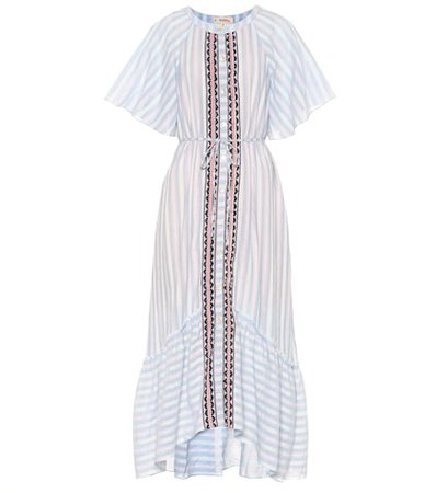 Nefasi cotton-blend maxi dress