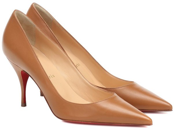 Clare 80 leather pumps