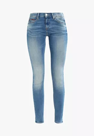Tommy Jeans MID RISE SKINNY NORA - Jeans Skinny Fit - Florida Blue