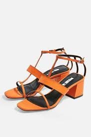 topshop orange strappy sandals - Google Search